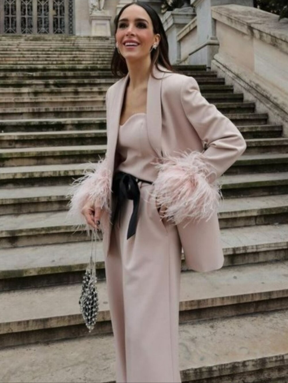 Zara BLAZER FEATHER SIZE S